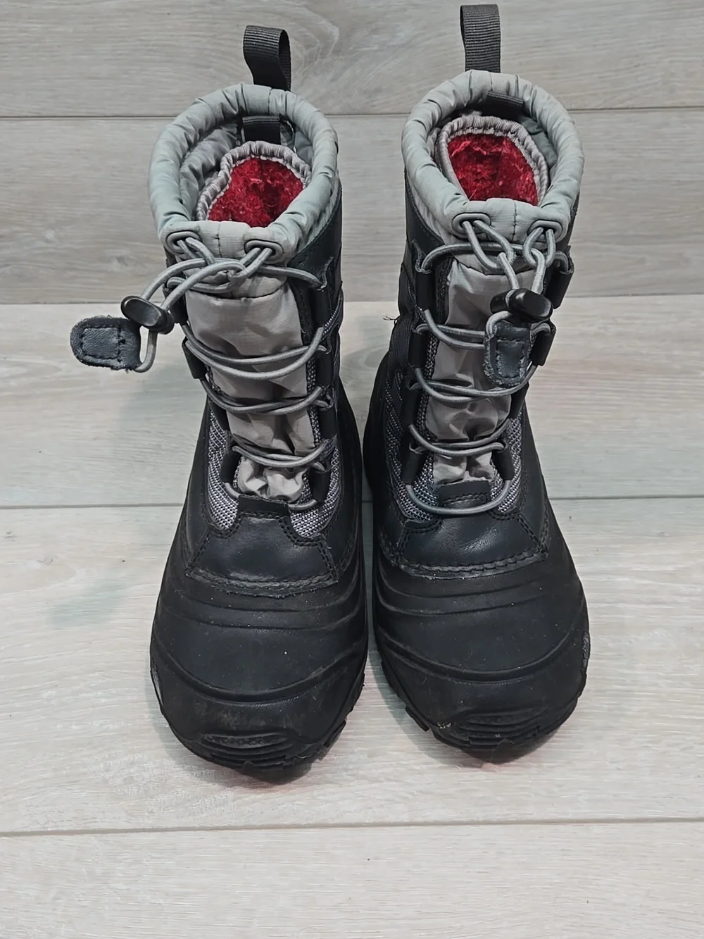 The North Face Kids' Boy Waterproof Insulated Winter Boots Shoes Sz 2